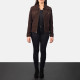 Suzy Mocha Suede Jacket